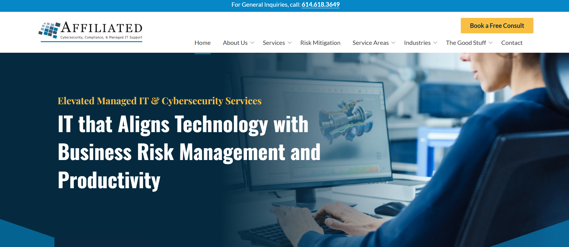 Affiliated Resource Group managed IT compliance Columbus Dublin Ohio homepage