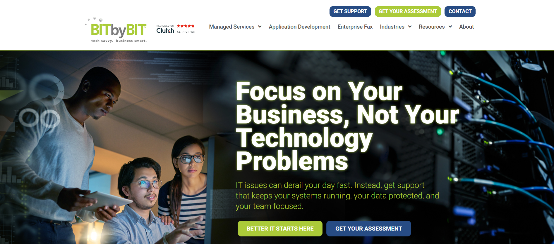 Bit by Bit Computer Consultants managed IT Manhattan New York homepage