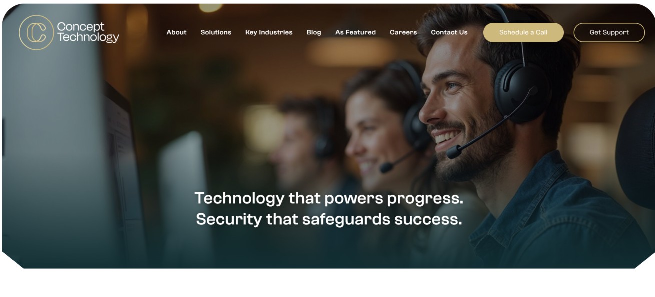 Concept Technology managed IT services Nashville TN homepage