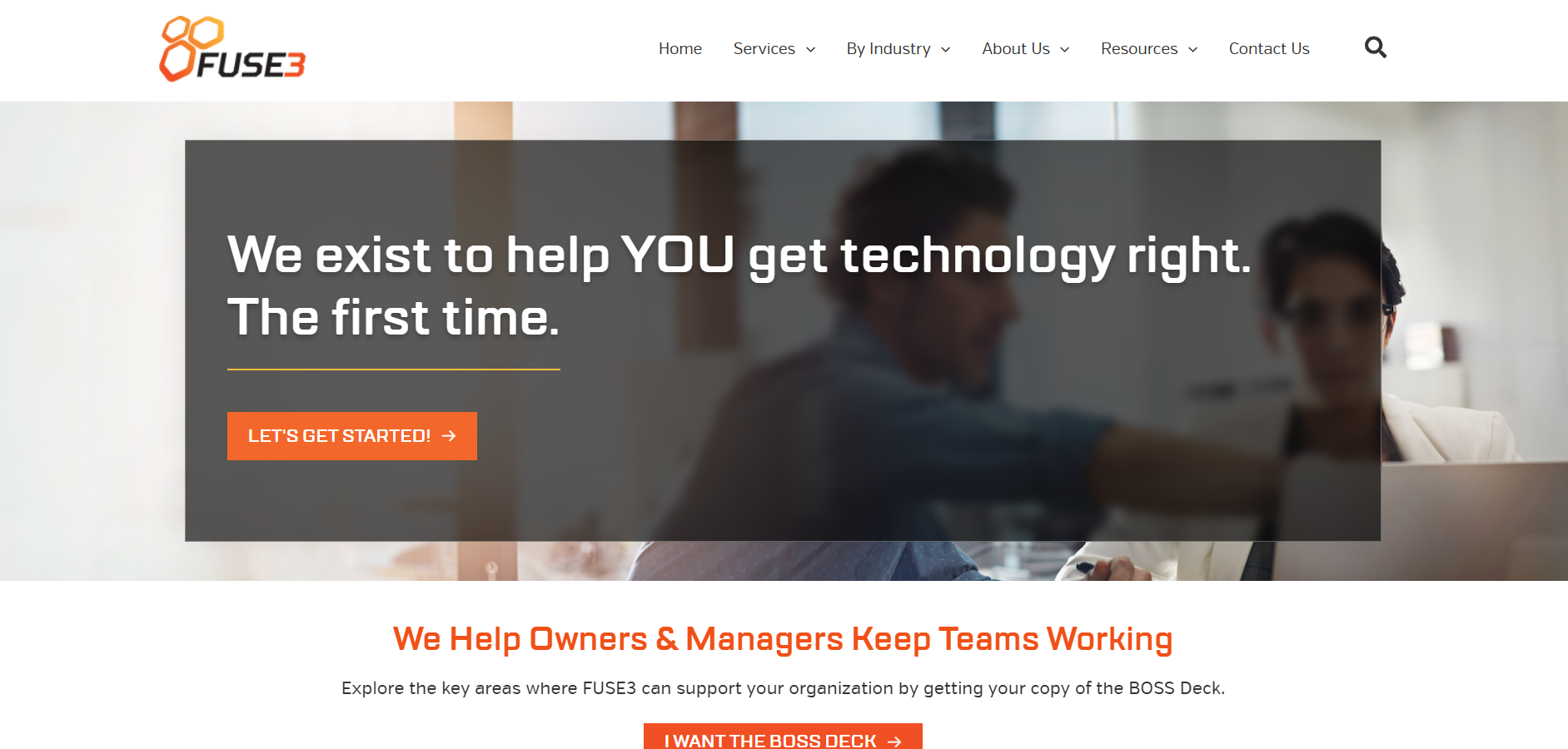 FUSE3 managed IT services Fair Oaks Sacramento California homepage
