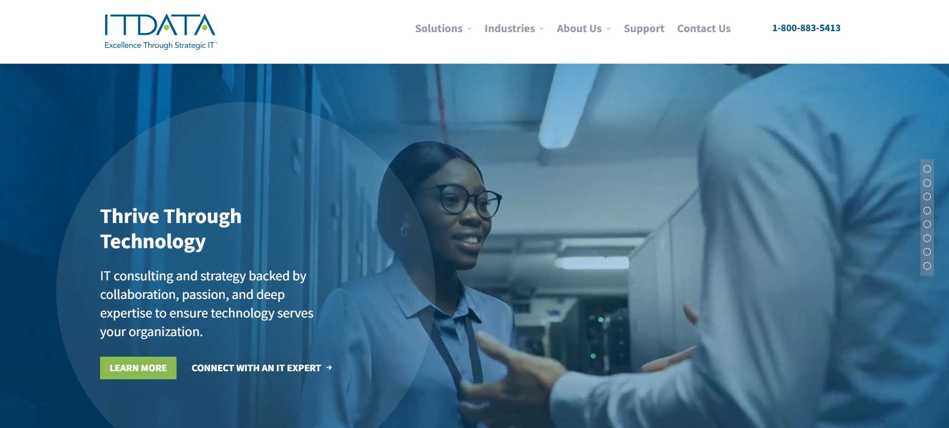 ITDATA managed IT services and consulting Philadelphia nonprofit homepage