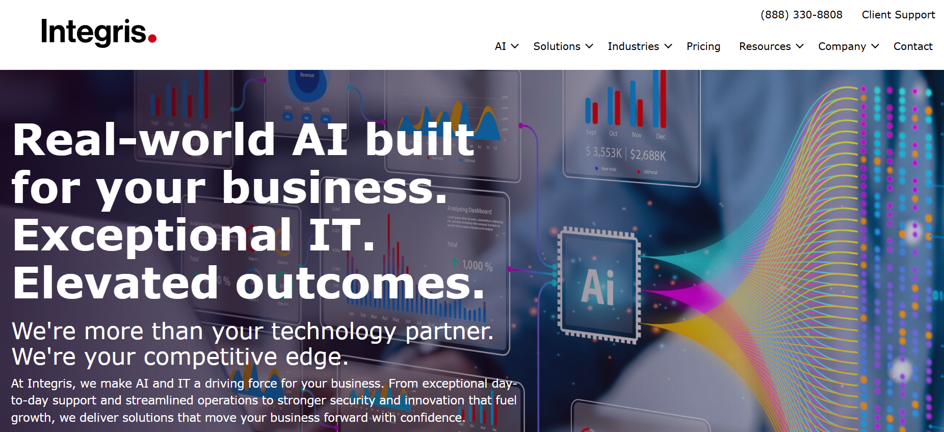 Integris managed IT services Dallas TX &mdash; homepage
