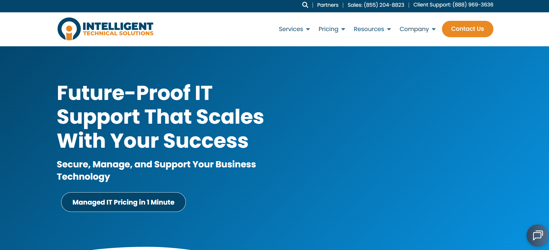 Intelligent Technical Solutions Phoenix office homepage