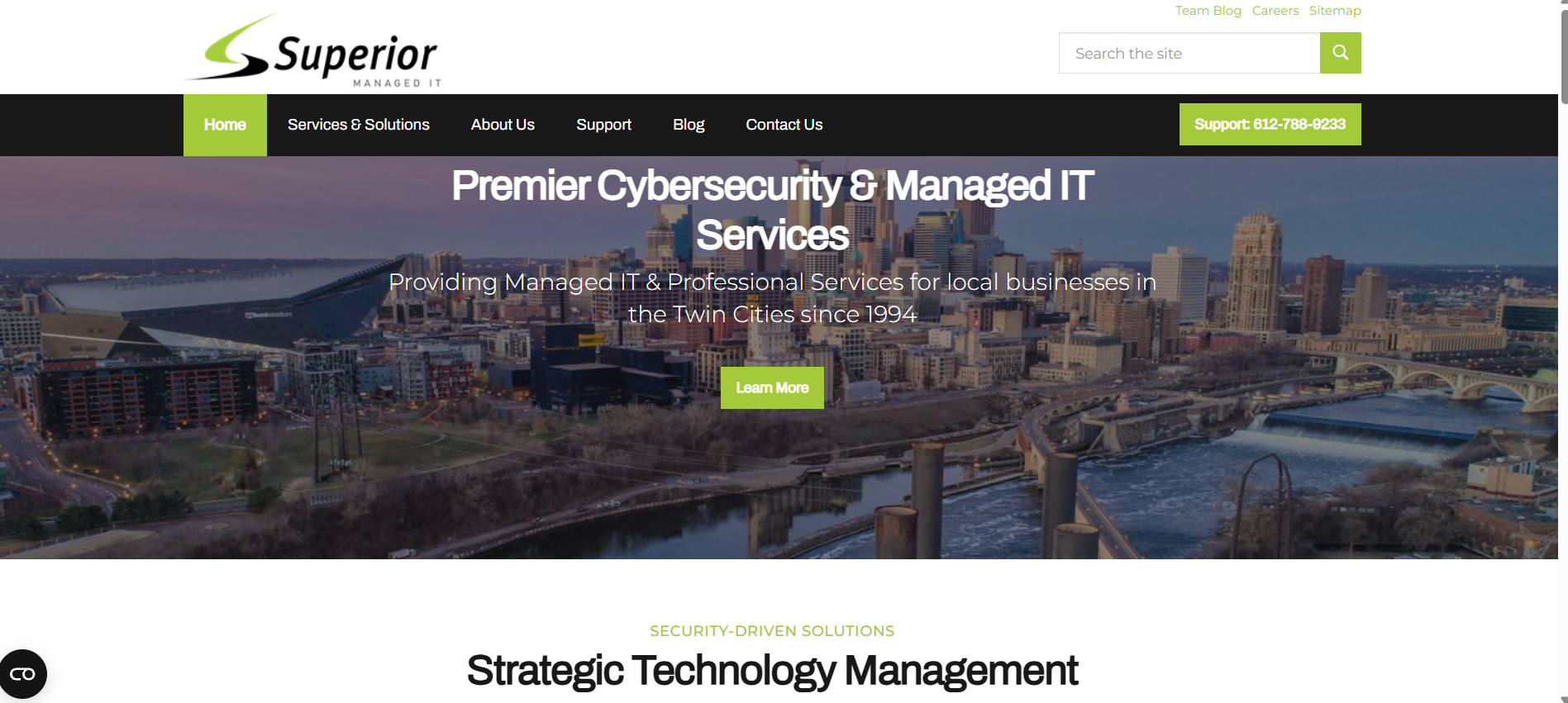 Superior Managed IT Arden Hills MN &mdash; homepage