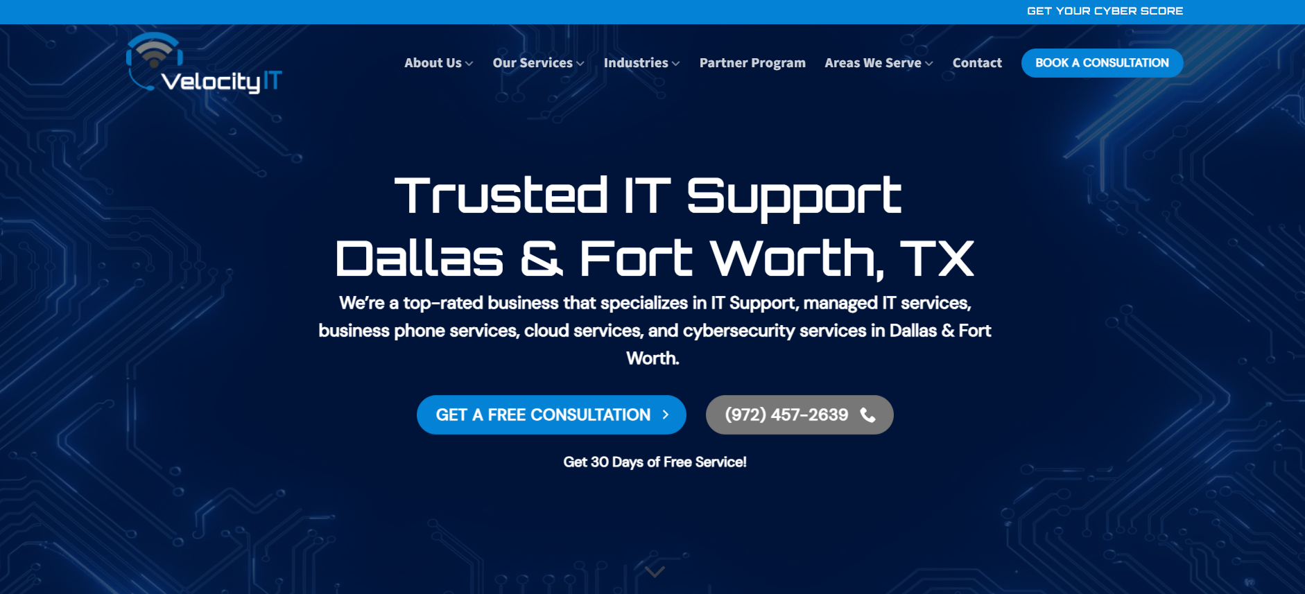 Velocity IT managed IT services Dallas TX &mdash; homepage