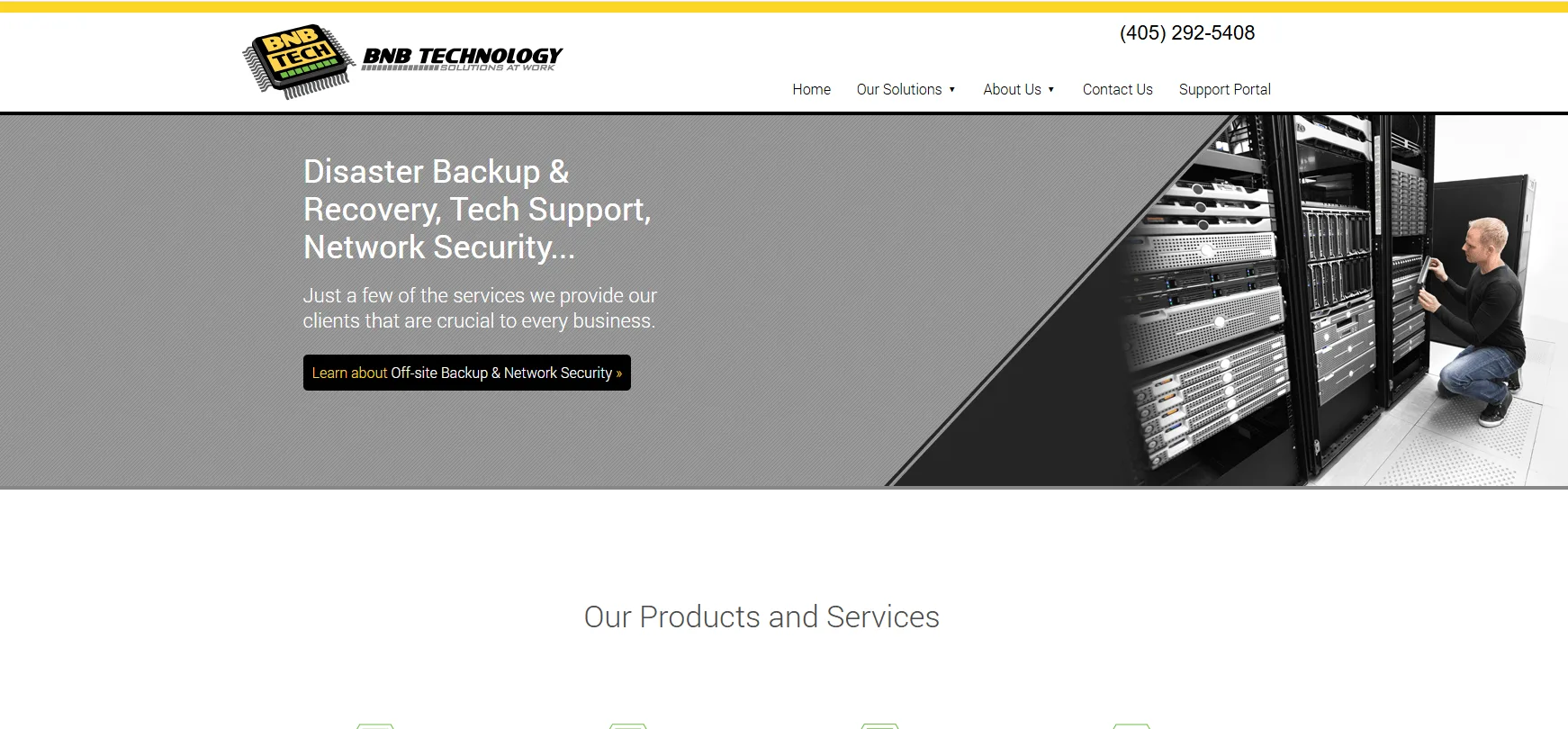 BNB Technology managed IT services in Oklahoma City &mdash; homepage