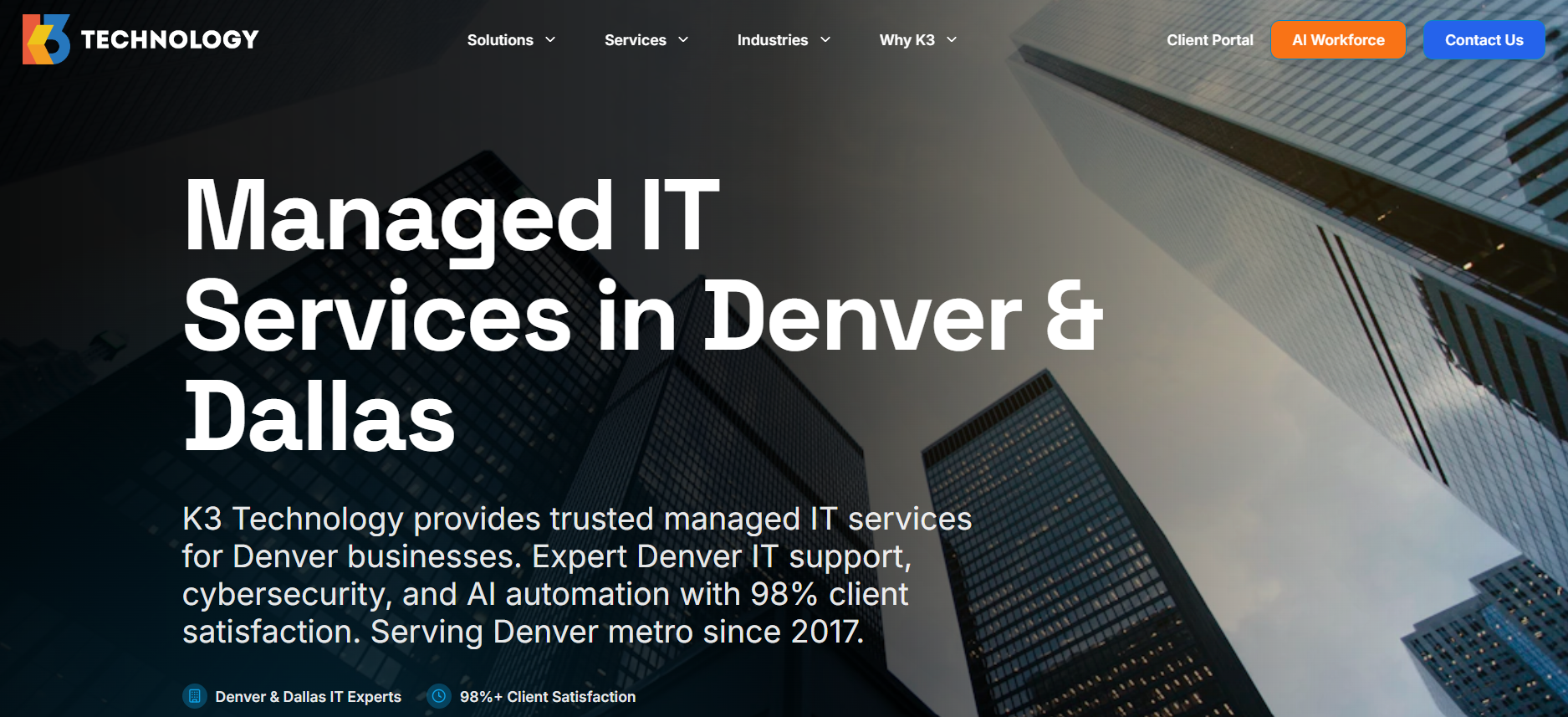 K3 Technology managed IT services Denver CO &mdash; homepage