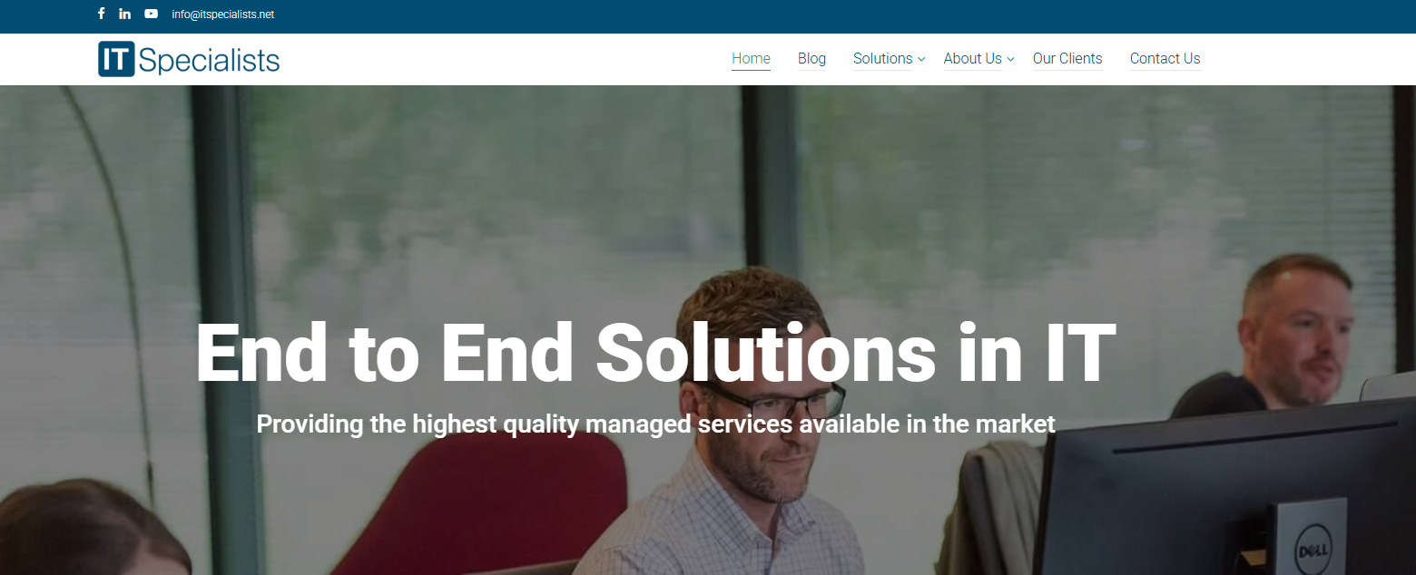 IT Specialists Colorado Springs computer support — homepage