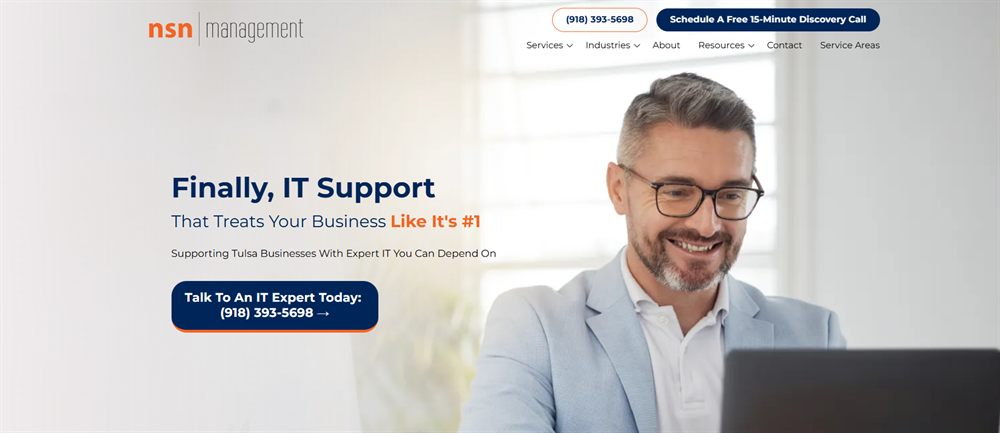 NSN Management managed IT services in Tulsa &mdash; homepage