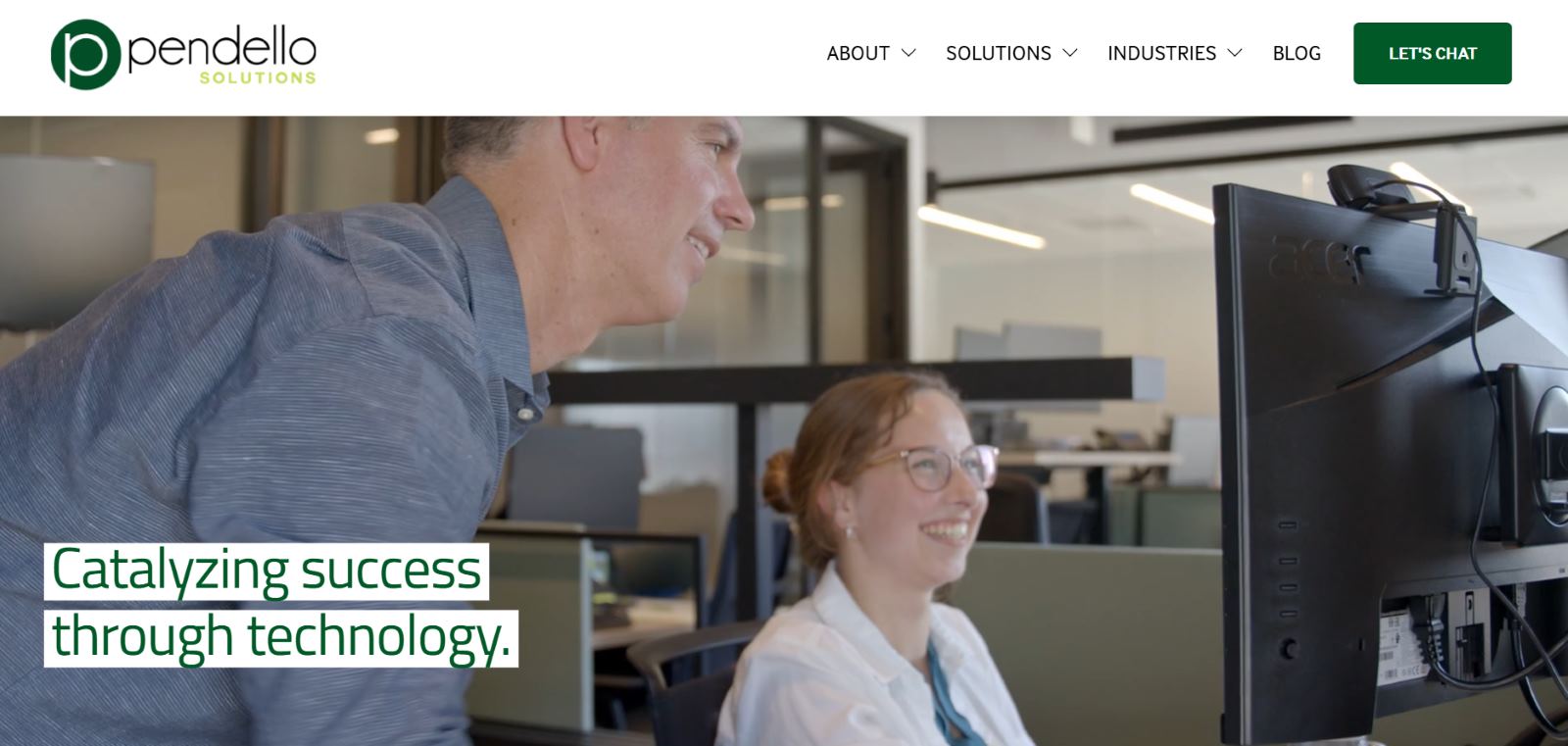 Pendello Solutions managed IT services Kansas City homepage