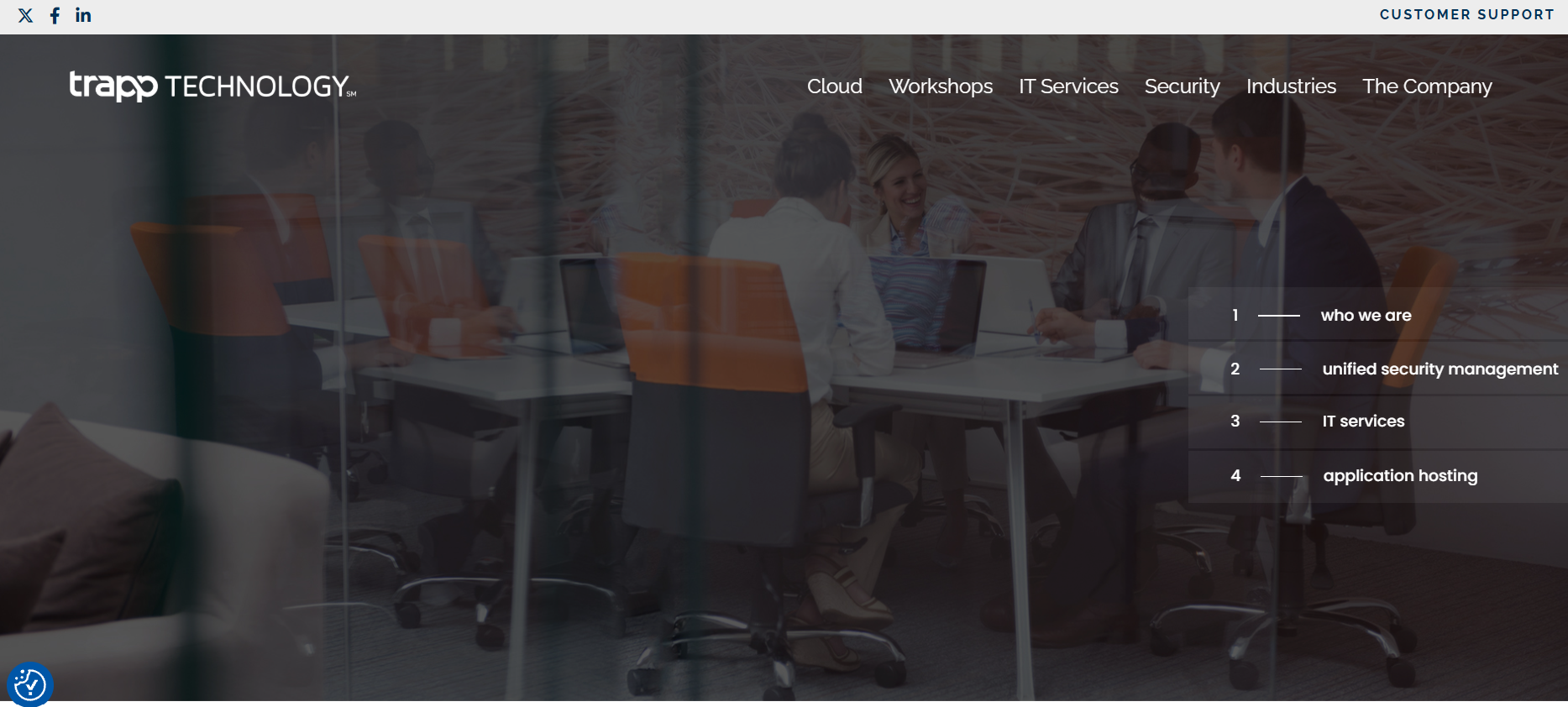 Trapp Technology managed IT and cloud services in Phoenix homepage