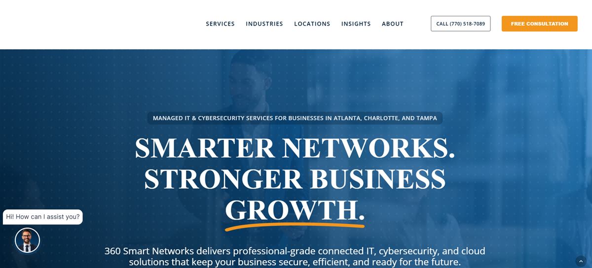 360 Smart Networks managed IT for Southeast real estate homepage