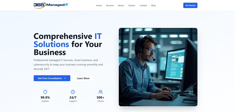 365 Managed IT Tucson Arizona managed IT services homepage