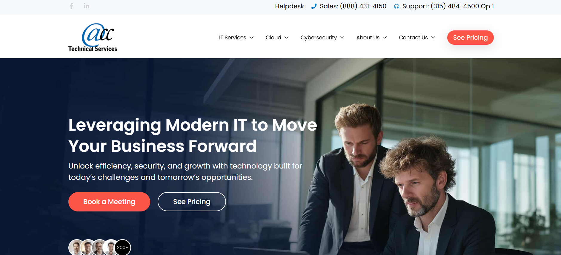 ACC Technical Services managed IT services Syracuse NY &mdash; homepage