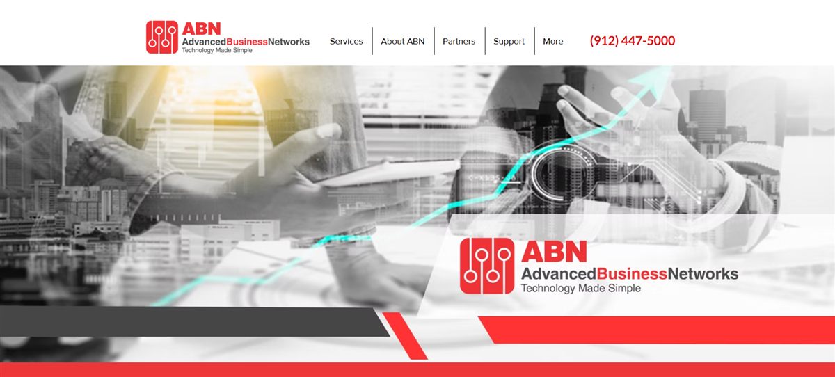 Advanced Business Networks managed IT services Savannah GA - homepage