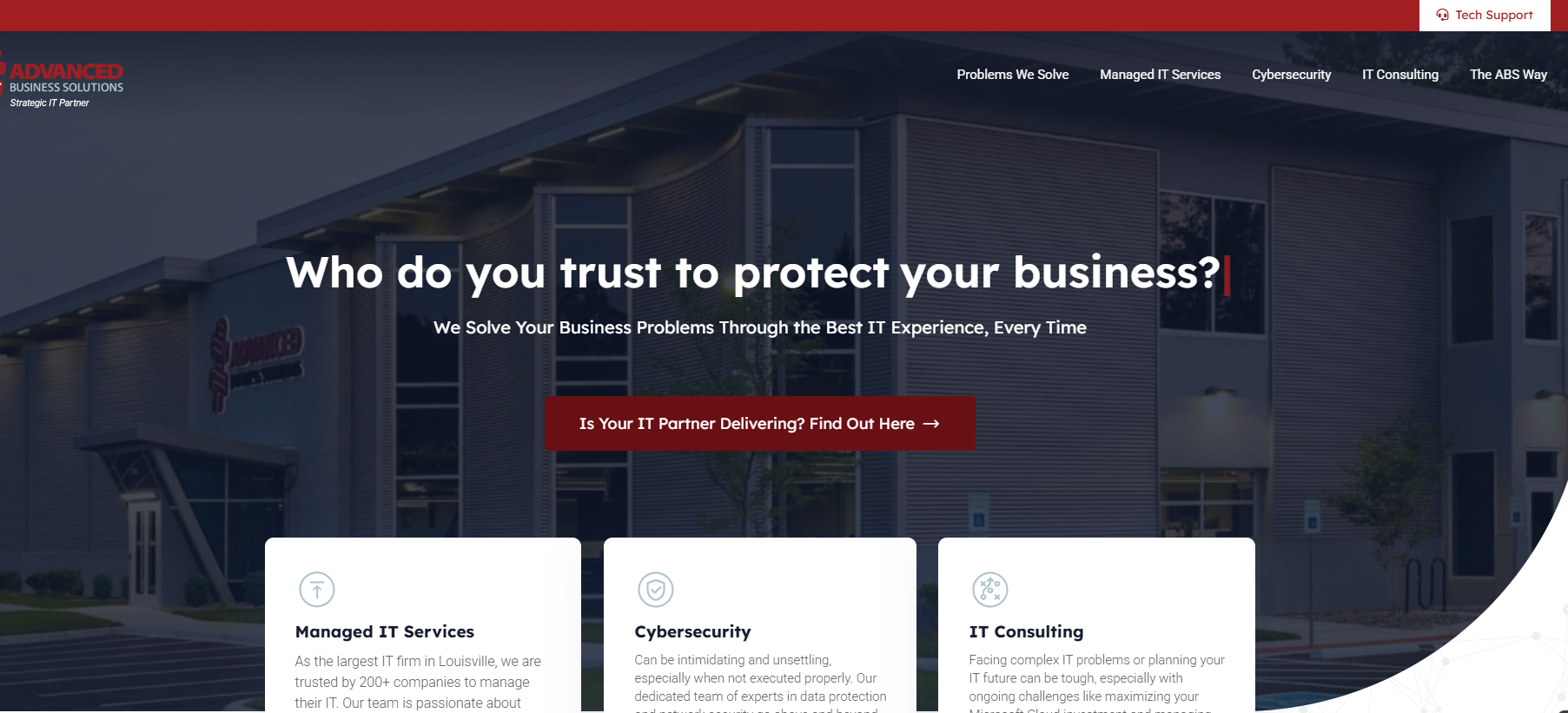 Advanced Business Solutions Louisville MSP — homepage