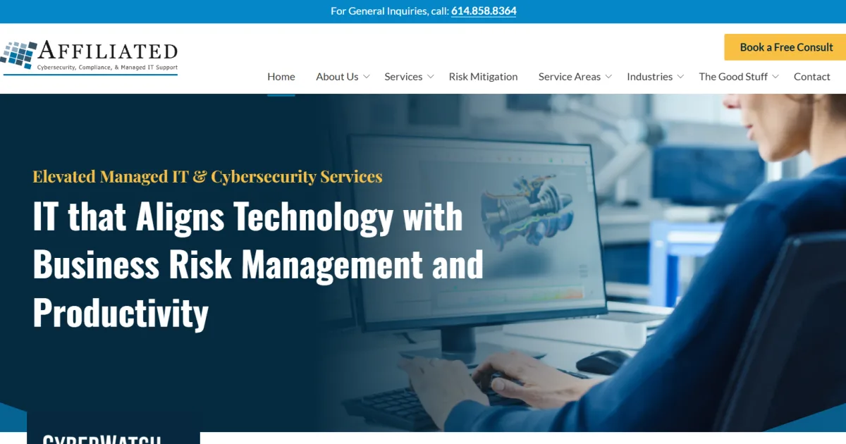 Affiliated Resource Group law firm IT services Columbus Ohio homepage