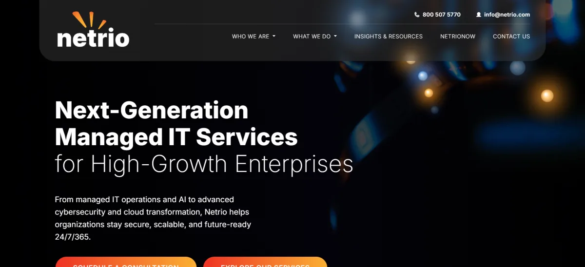Agio hybrid MSP MSSP for hedge funds NYC - homepage