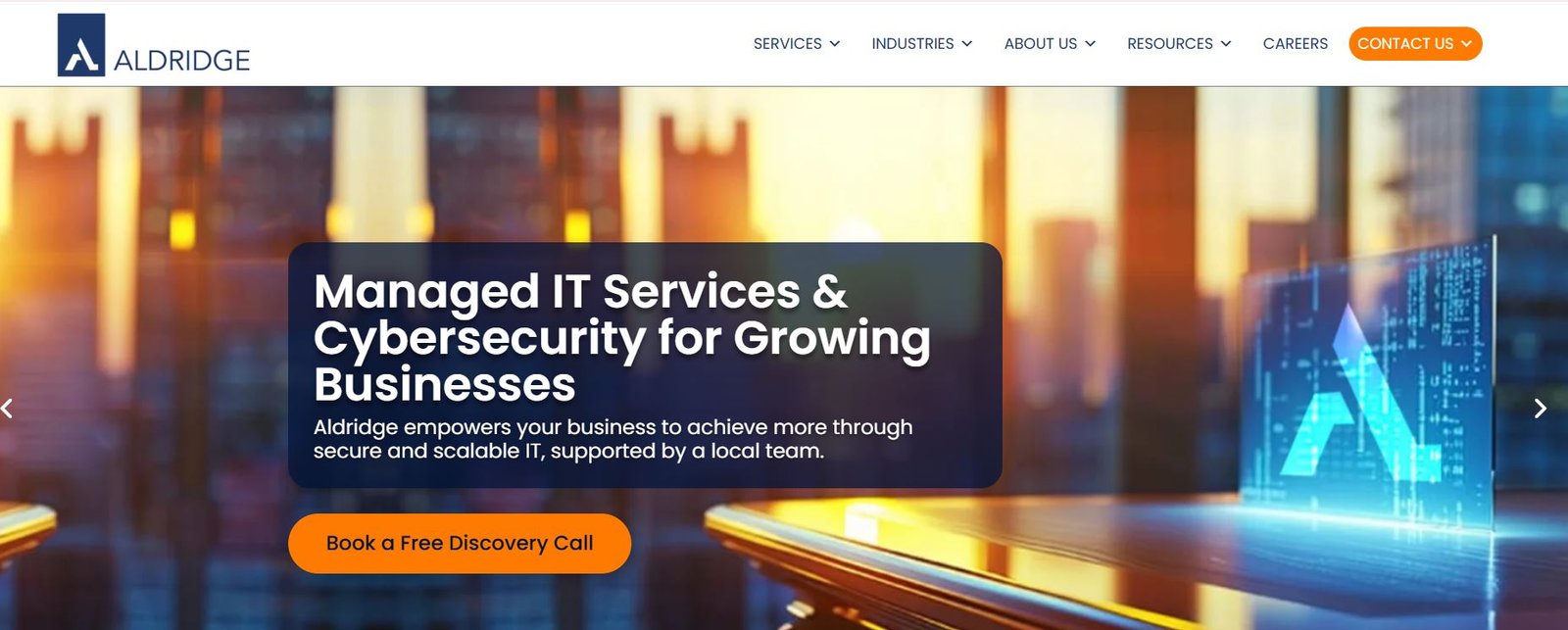 Aldridge managed IT services for legal firms in San Antonio homepage