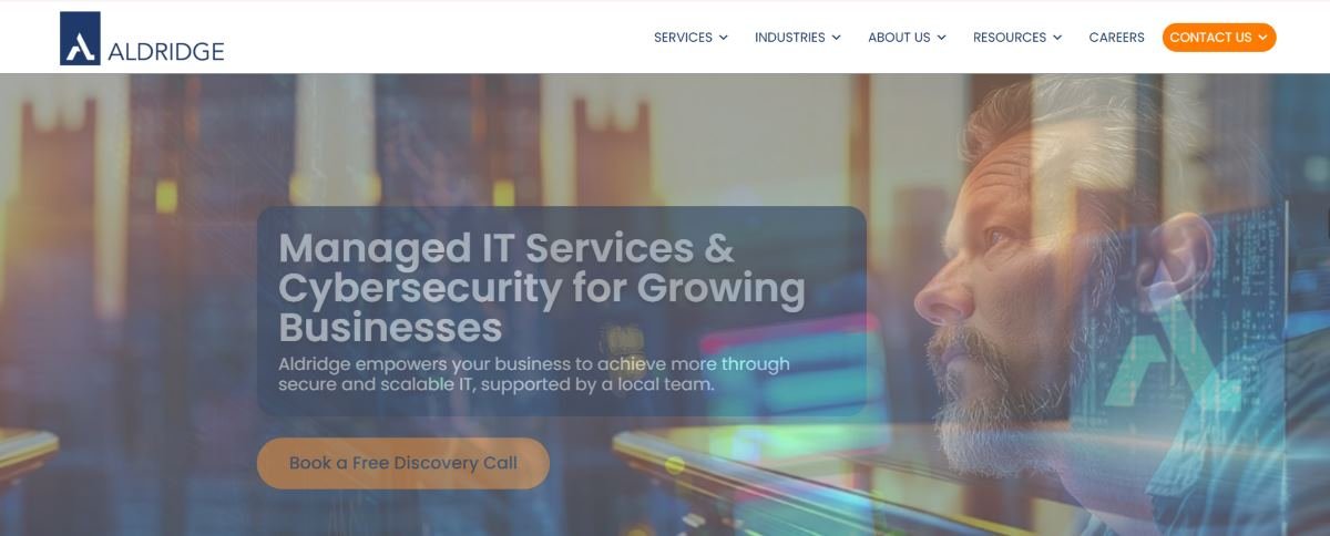 Aldridge managed IT services San Antonio office homepage