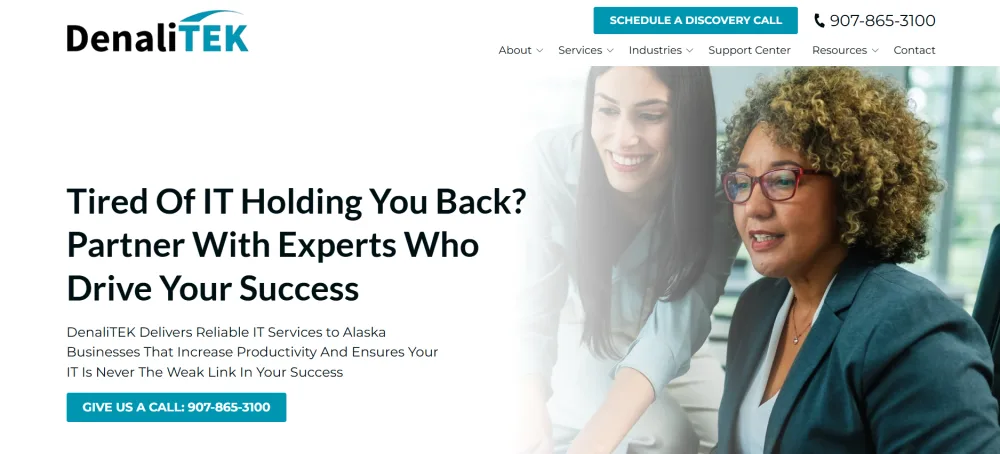 Arctic IT homepage. Anchorage Alaska tribal and enterprise IT services homepage