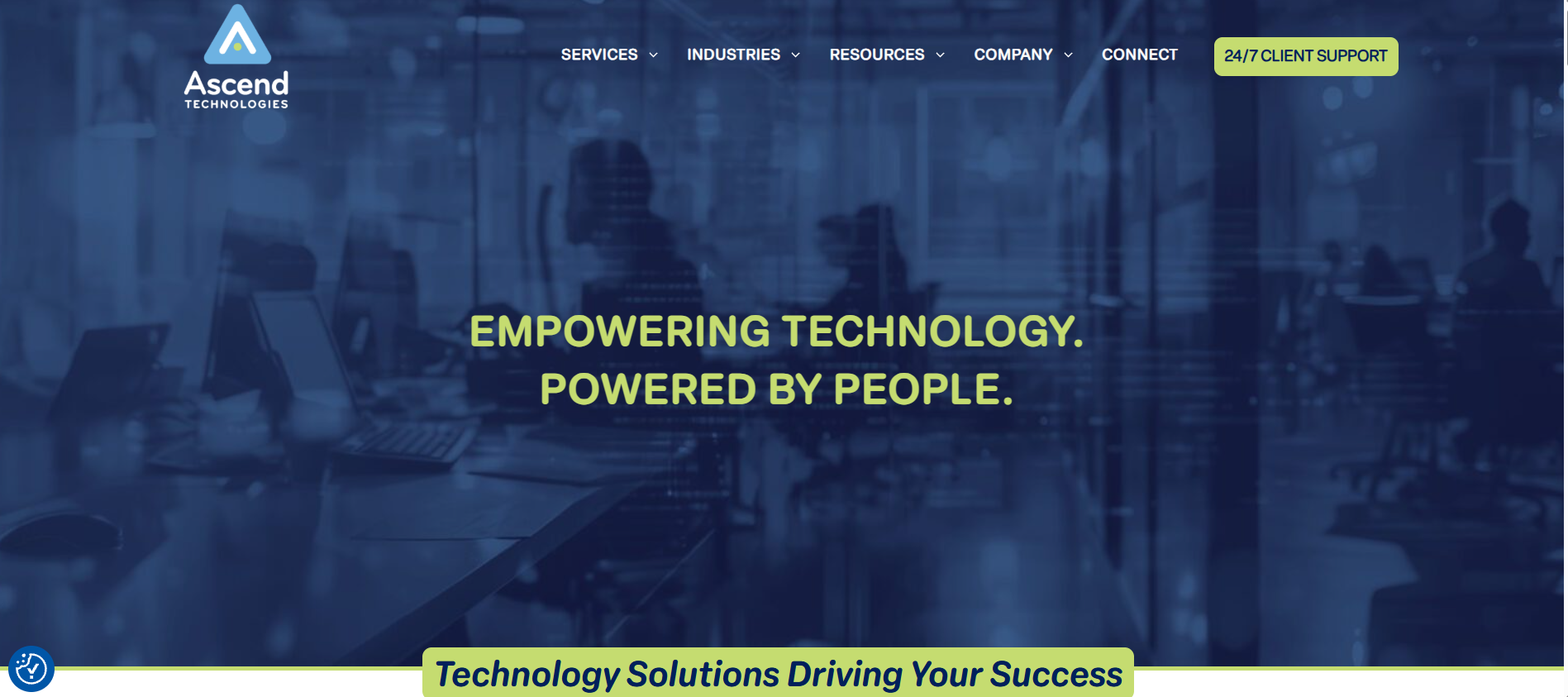 Ascend Technologies managed IT services in Little Rock, AR &mdash; homepage