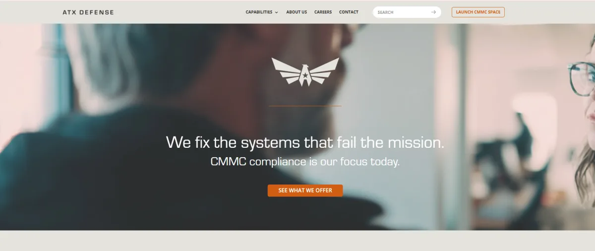 ATX Defense CMMC managed services in Austin — homepage