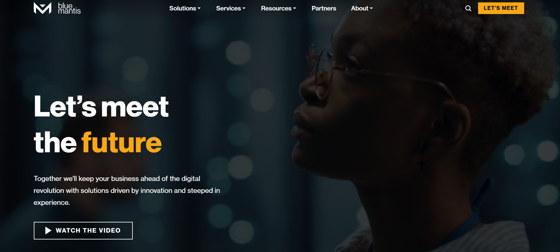 Blue Mantis managed IT services in Manchester, NH — homepage