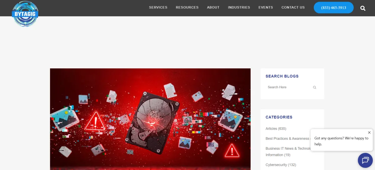 Bytagig managed IT for nonprofits in Portland homepage