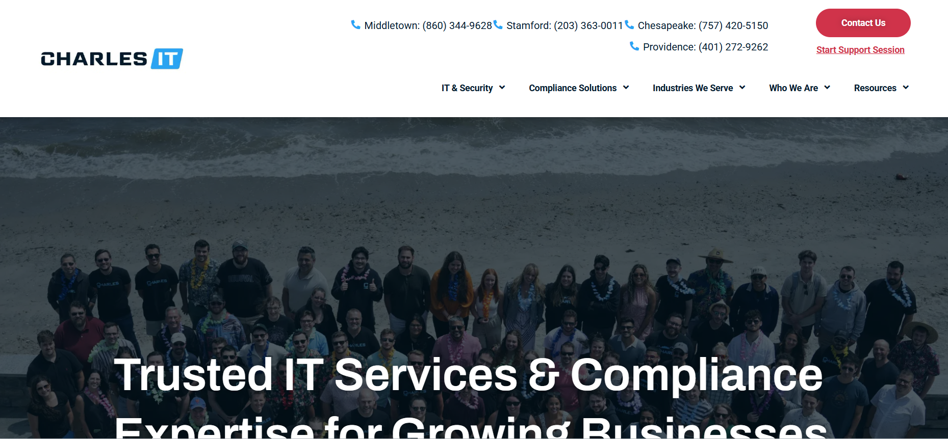 Charles IT cybersecurity compliance Connecticut &mdash; homepage