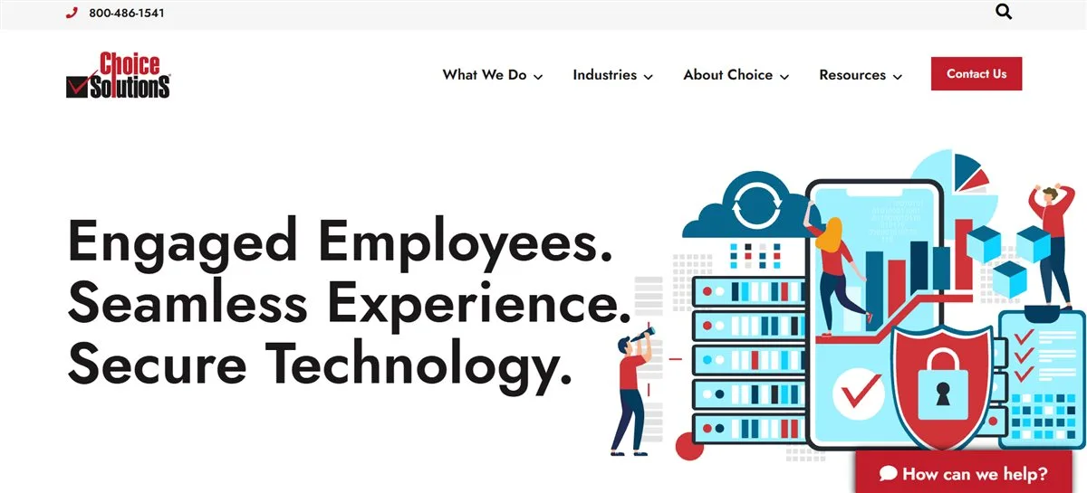 Choice Solutions IT services Kansas City homepage