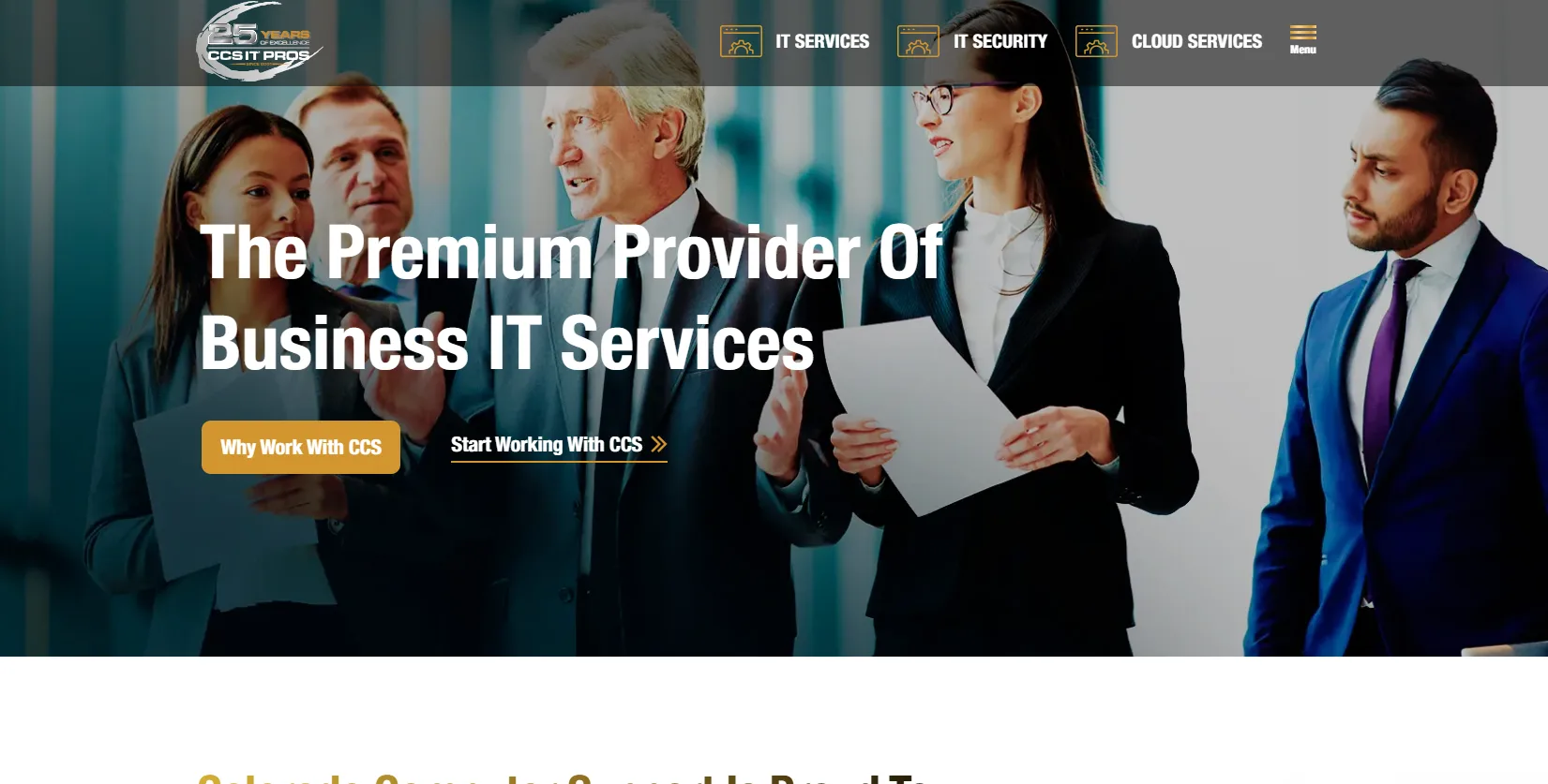 Colorado Computer Support IT services Colorado Springs — homepage