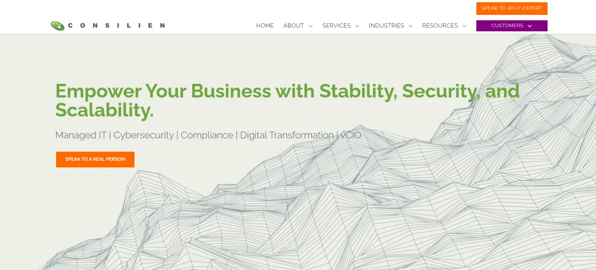 Consilien homepage — compliance-focused MSP and MSSP in Torrance, Los Angeles County