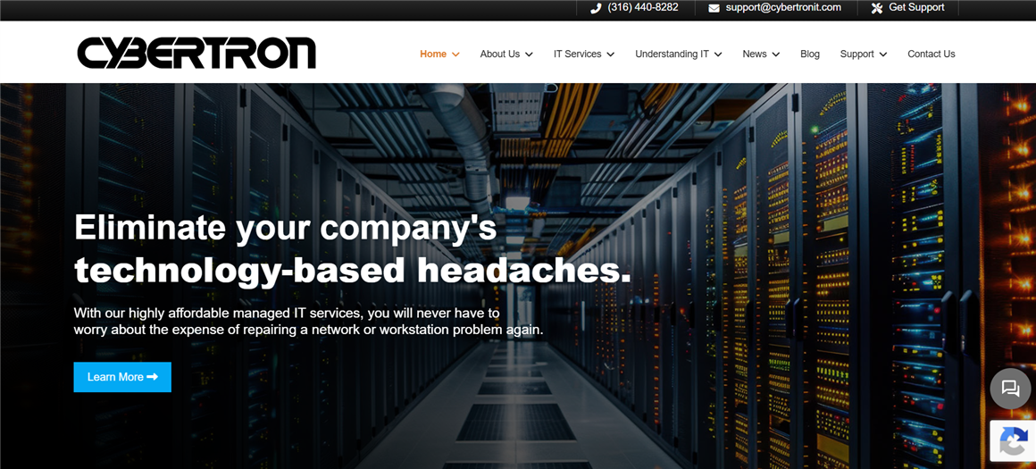 CybertronIT managed IT services Wichita &mdash; homepage