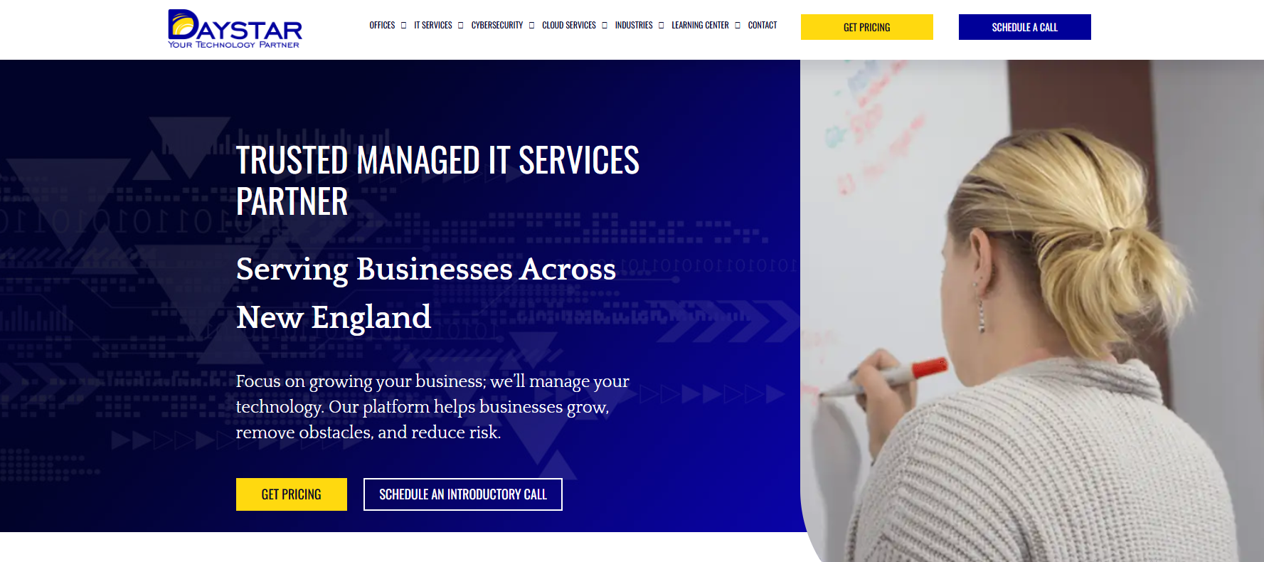 Daystar managed IT services in Portland, ME — homepage
