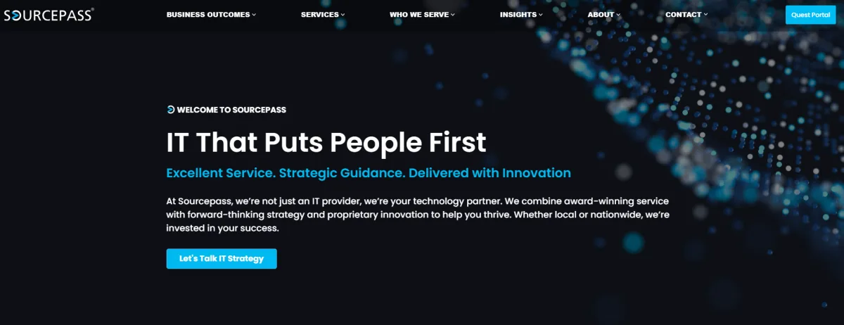 Sourcepass cloud IT services Denver tech startups — homepage