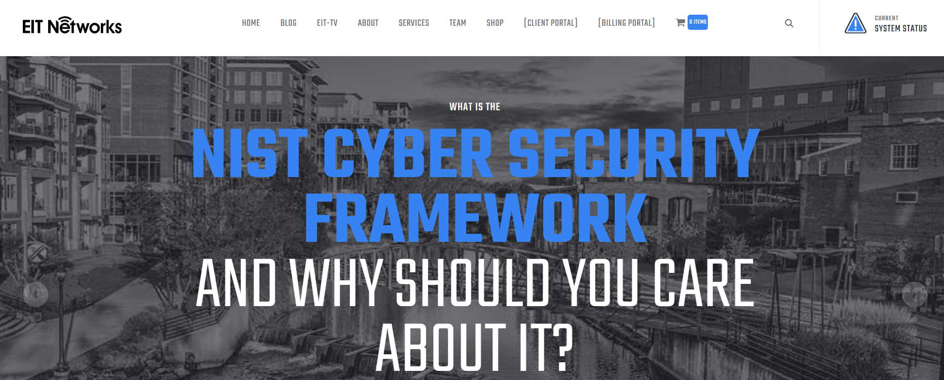 EIT Networks managed IT services in Greenville SC — homepage