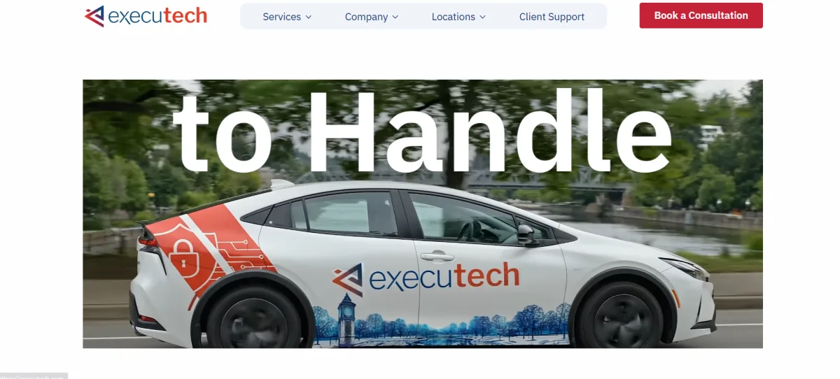 Executech managed IT for financial services in South Jordan, Utah homepage