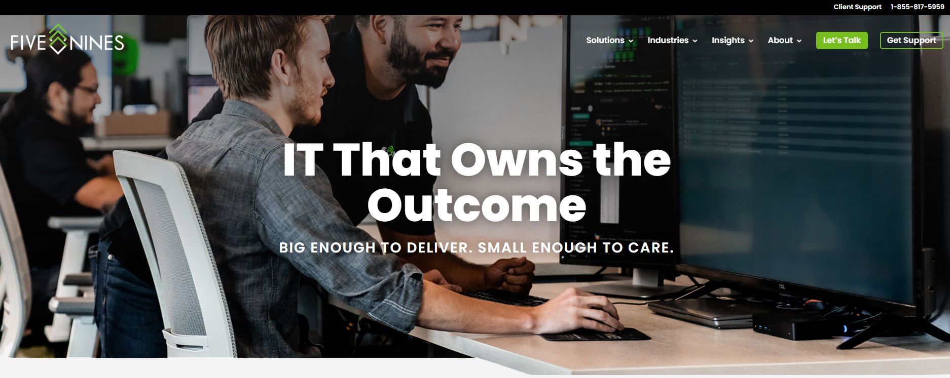 Five Nines Technology Group managed IT services in Omaha NE — homepage