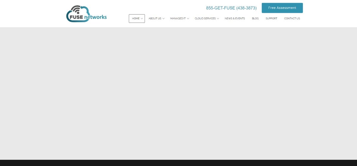 Fuse Networks Cloudtango MSP Select Tukwila Seattle managed IT homepage screenshot