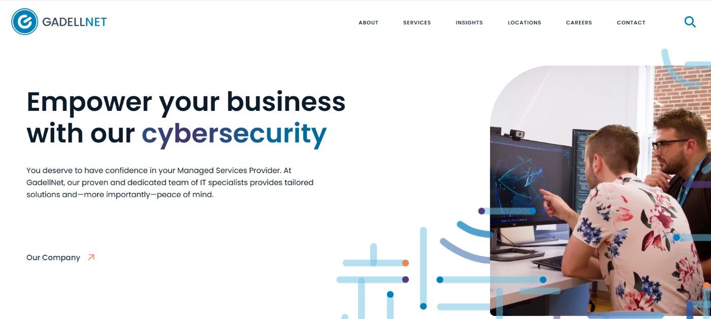 GadellNet managed IT for law firms in St. Louis homepage