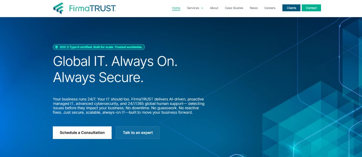 Integris managed IT services for biotech and life sciences companies homepage screenshot