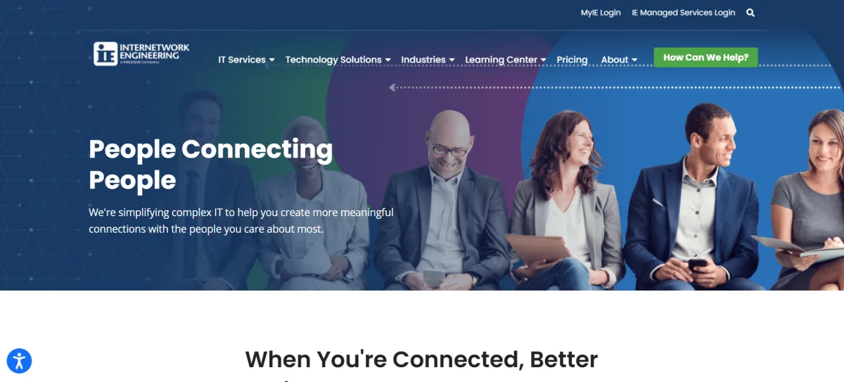 Internetwork Engineering enterprise IT solutions in Charlotte — homepage