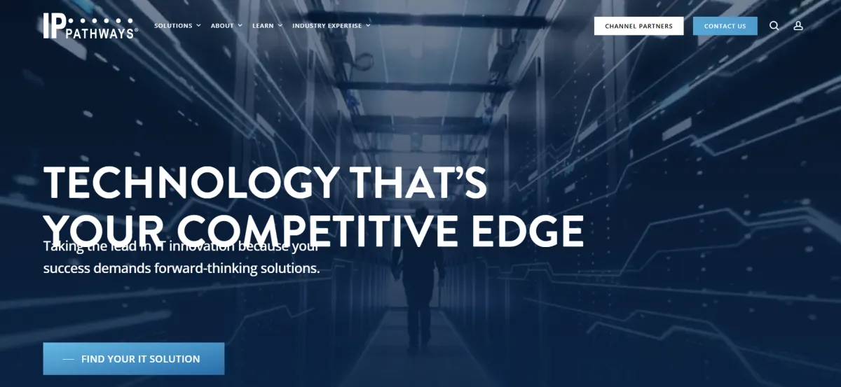 IP Pathways Omaha data center managed IT homepage