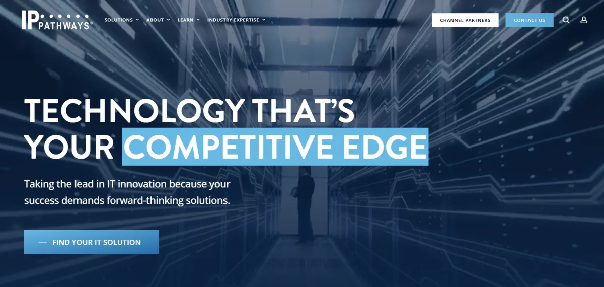 IP Pathways Des Moines data center managed IT homepage