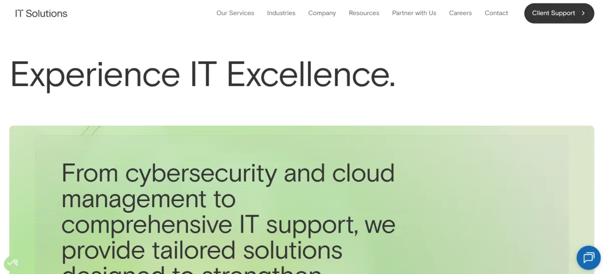 IT Solutions Consulting SharedVision Legal managed IT services Philadelphia homepage
