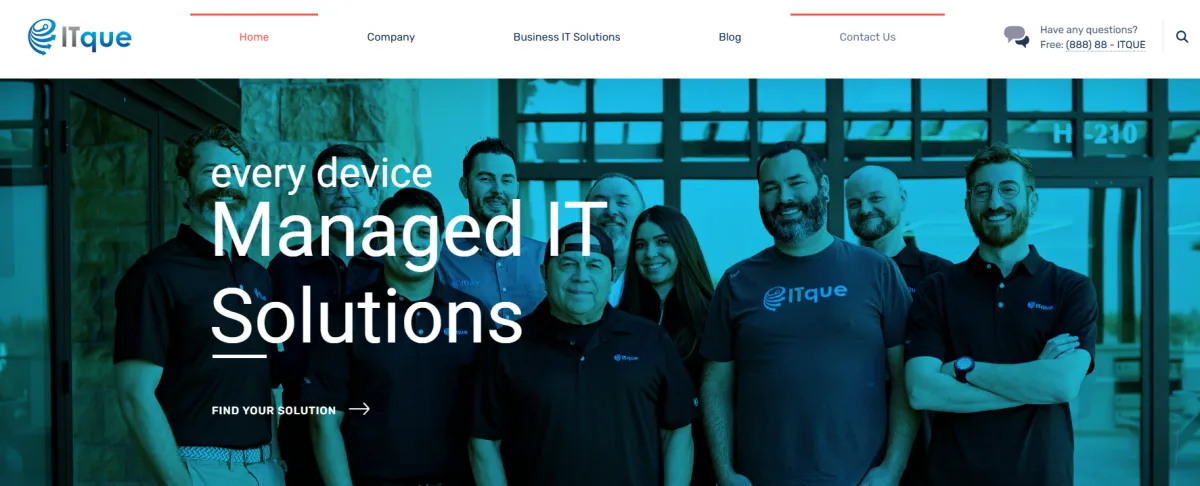 ITque flat-fee managed IT for San Francisco legal firms homepage