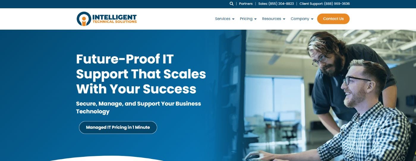 Intelligent Technical Solutions (ITS) managed IT in Las Vegas homepage