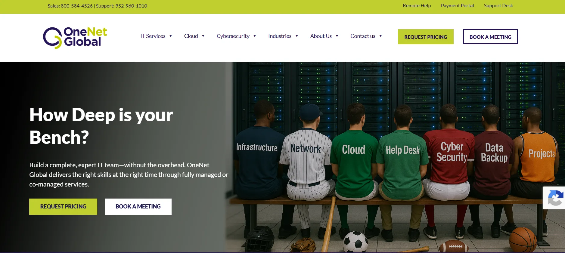 JDL Technologies OneNet Global Fort Lauderdale healthcare IT — homepage