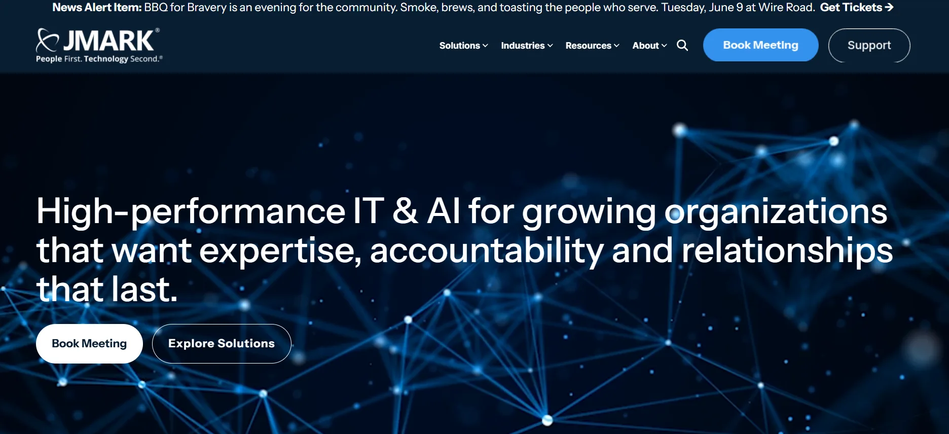 JMARK managed IT and cybersecurity for law firms in Tulsa OK homepage